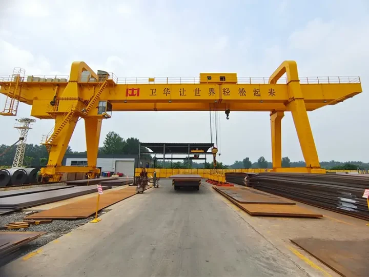 Electromagnetic / Grab Gantry Crane