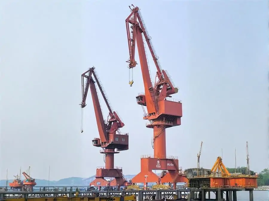 Northern Seaport Terminal Four-link Portal Slewing Crane Project