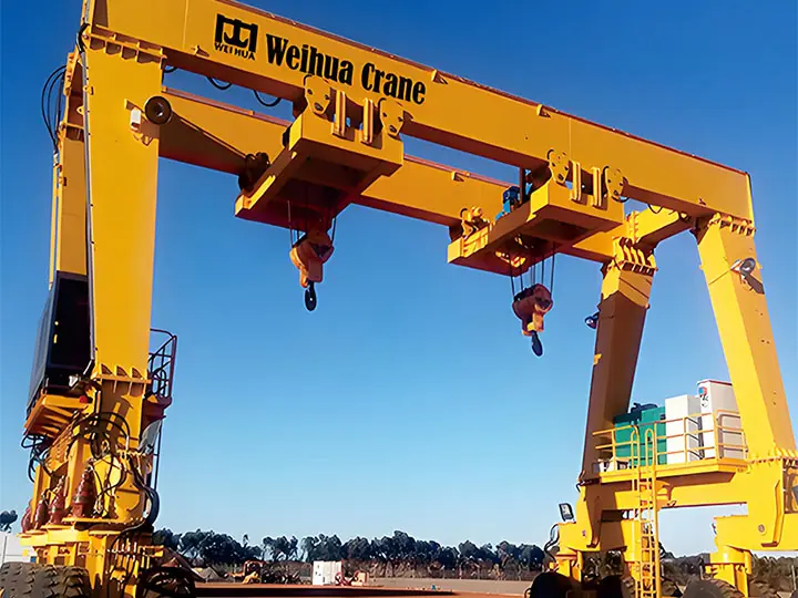 Industrial Rubber-Tired Gantry Crane