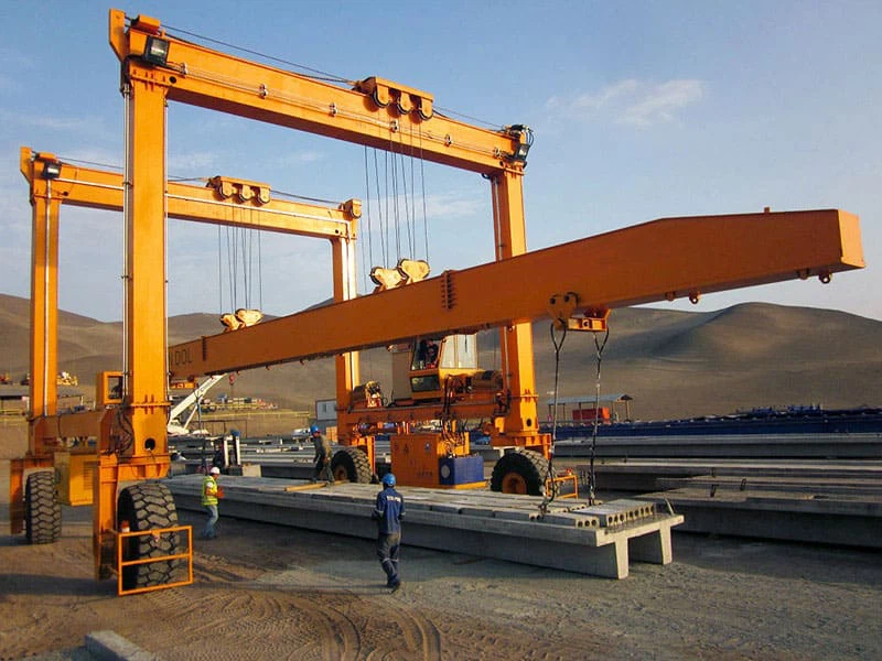 Industrial Rubber-Tired Gantry Crane