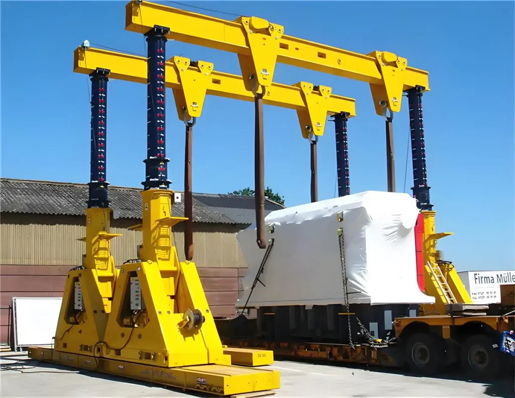 Mobile hydraulic gantry crane​