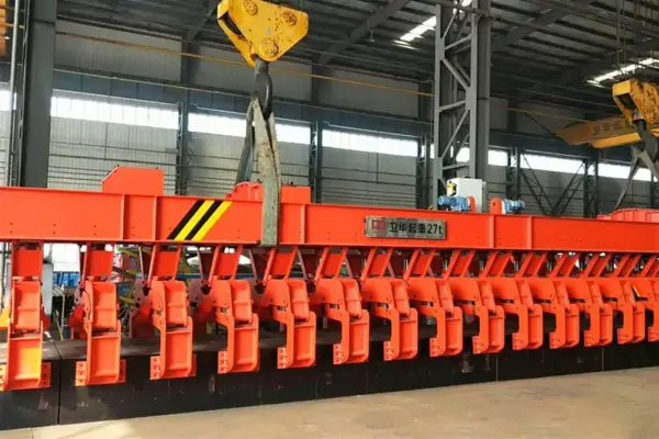 Overhead Slab Crane with Clamp