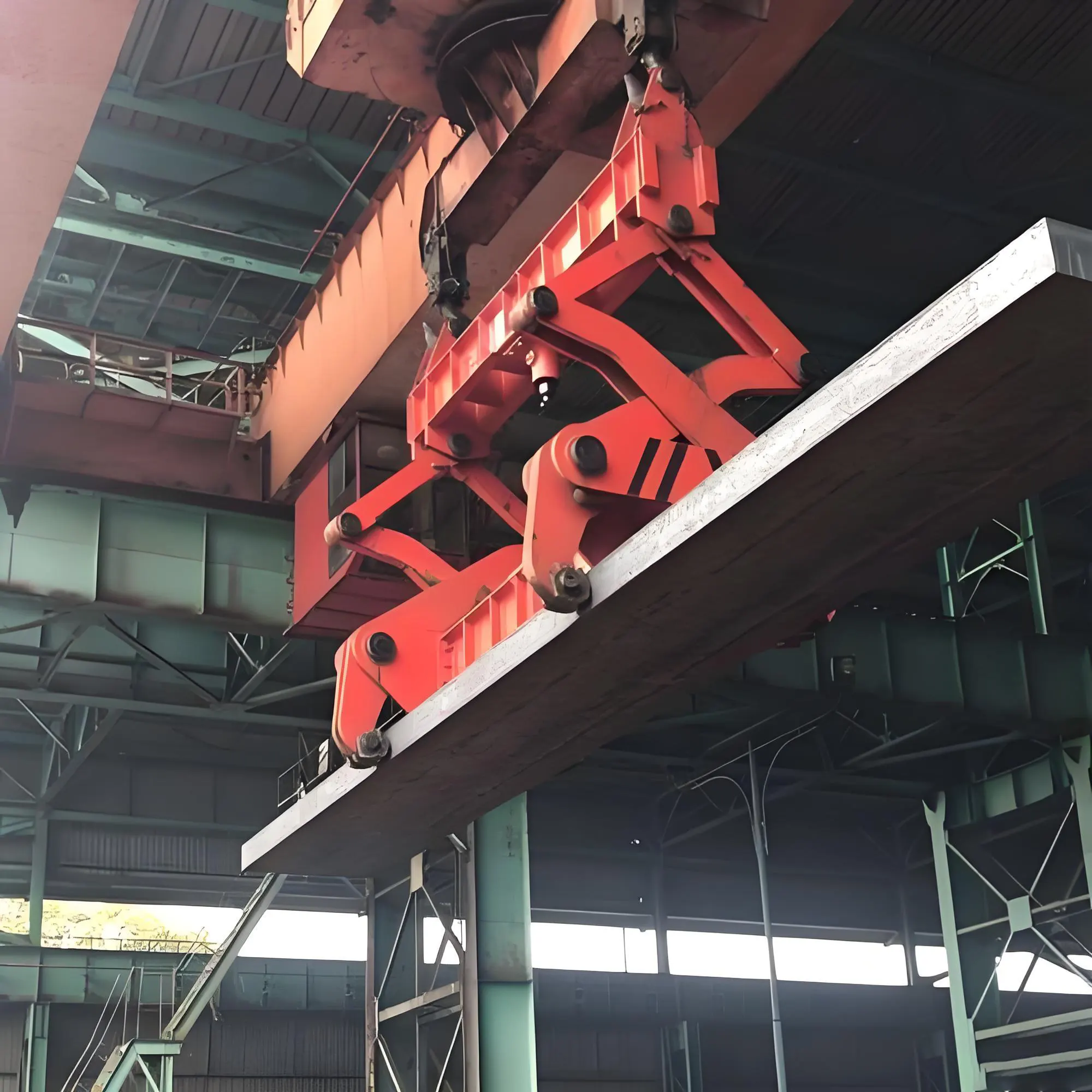 Overhead Slab Crane with Clamp