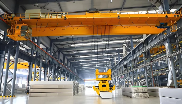 Overhead Slab Crane with Clamp