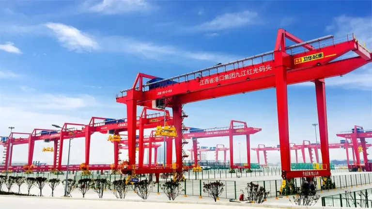 RMG Cranes Project at Jiangxi Jiujiang Port