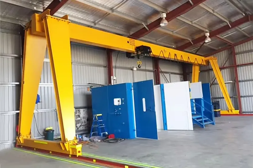 Box Type Single Girder Gantry Crane (7)
