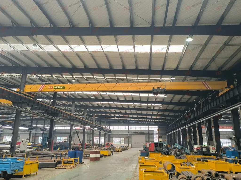Single Girder Overhead Travelling Cranes Projects Show