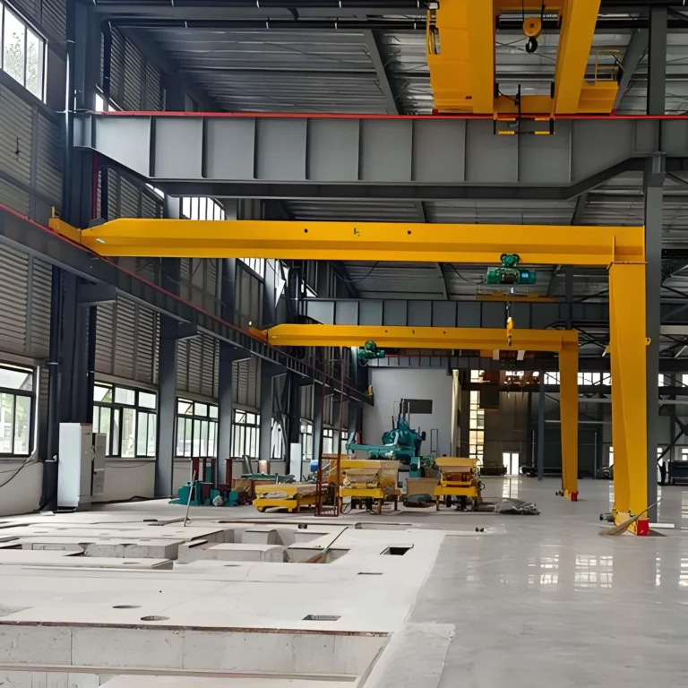 Single Girder Semi Gantry Crane