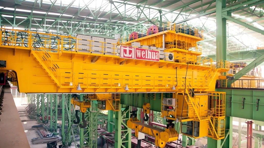 Casting Station in Heavy Steel Foundry