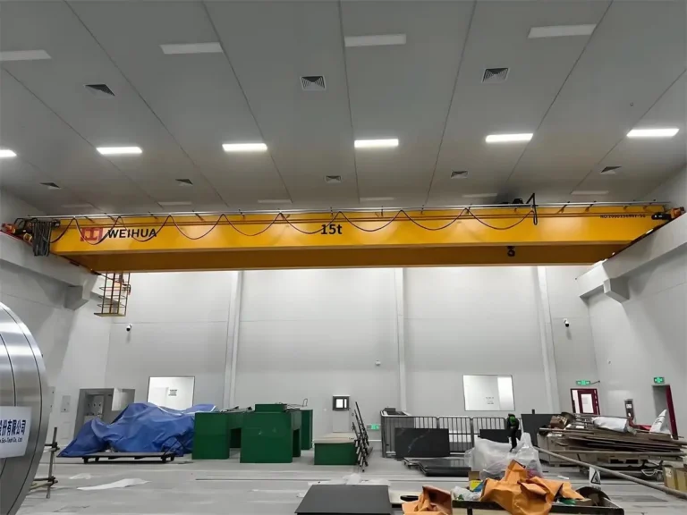 European Style Double Girder Overhead Crane