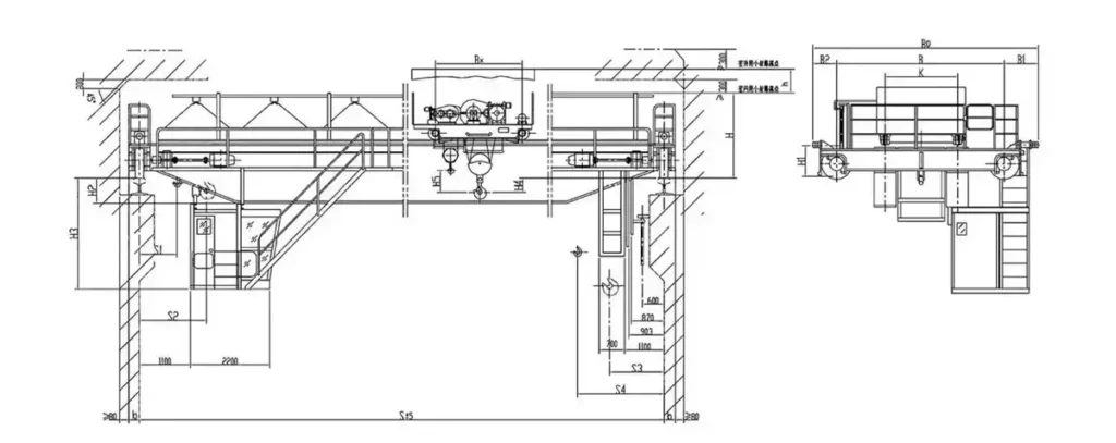 Explosion-Proof Overhead Crane Drawings