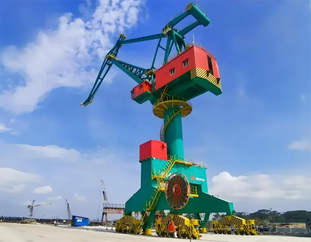 Four-link Type Portal Crane