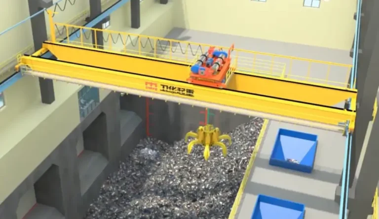 How Does a Grab Overhead Crane Work
