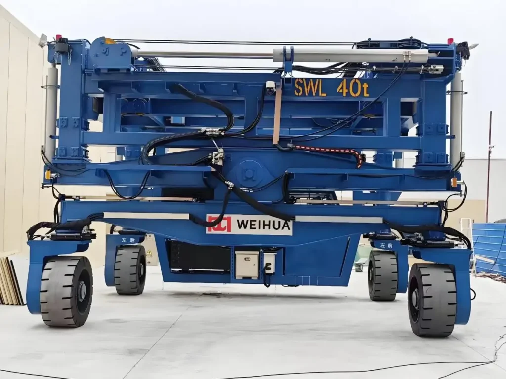 Industrial straddle carrier​ crane