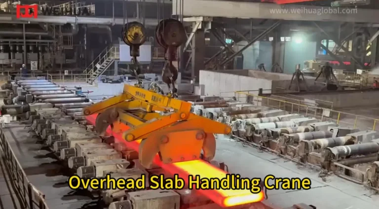 Overhead Slab Handling Crane for Ingot, Billet, Slab