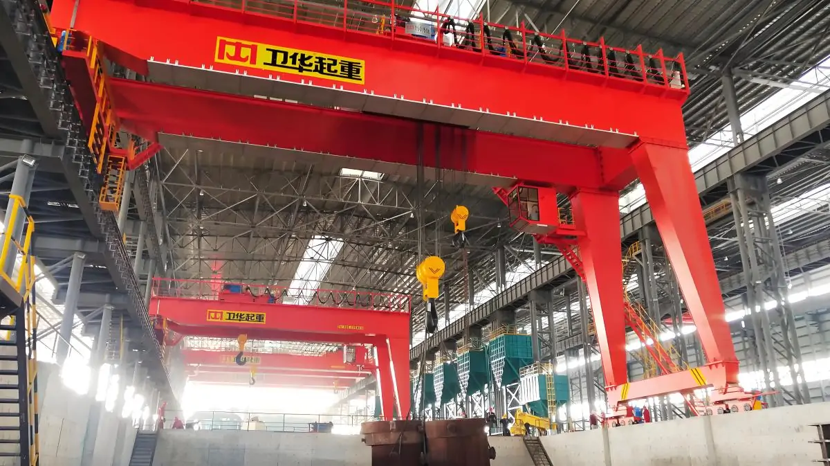 Semi-Gantry Double Girder Crane