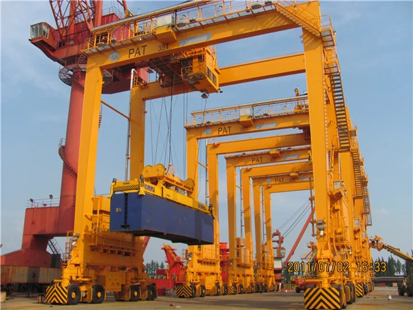 6 ensembles de ponts roulants RTG pour le port de Bangkok, Thaïlande
