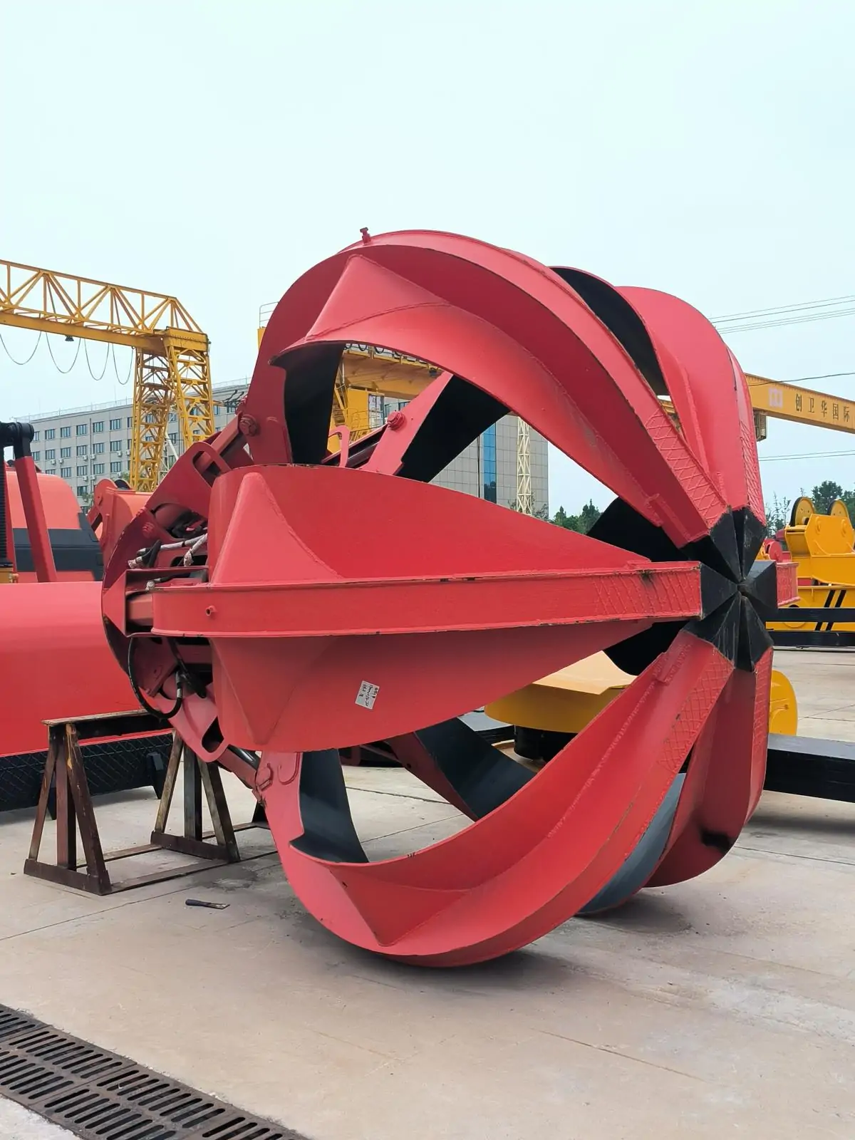 Steel Mill Scrap Steel Grabbing & Handling