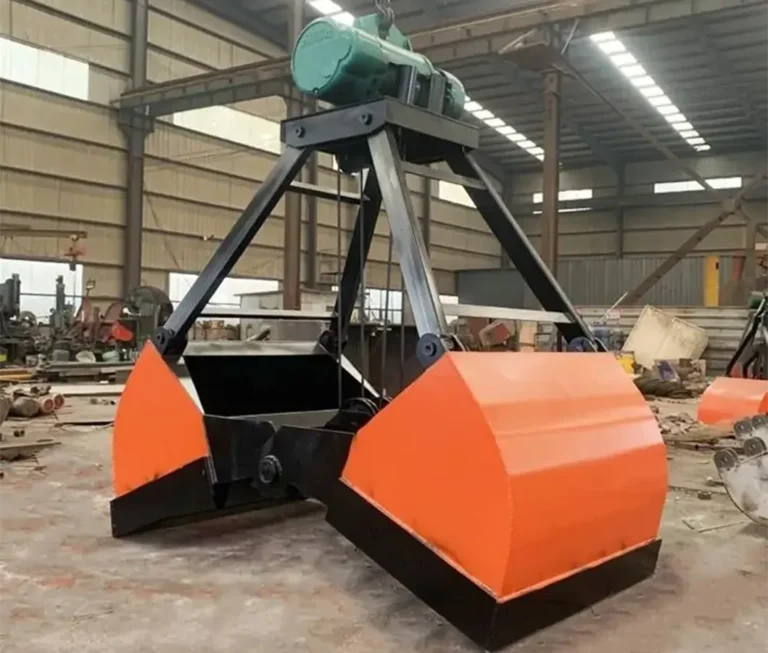 Electric-Motor-Clamshell-Grab-Bucket