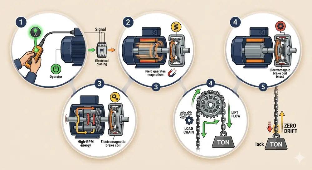 How an Electric Chain Hoist Works