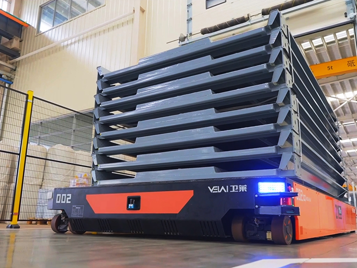 Trackless Transfer Cart