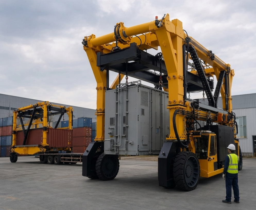 Industrial Logistics and Heavy Cargo Yards