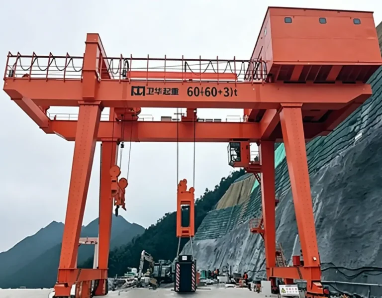 Mining Vertical Shaft Gantry Crane