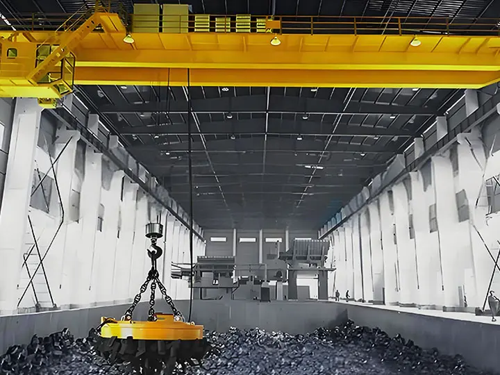 QC Electromagnetic Overhead Crane