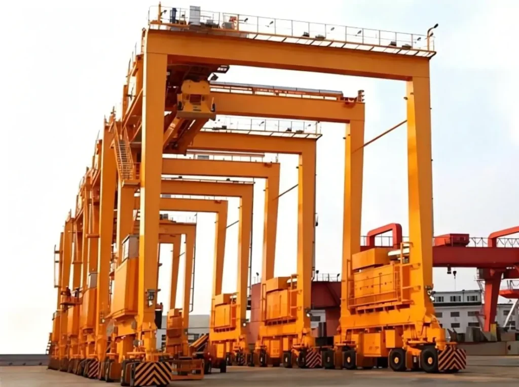 RTG container crane