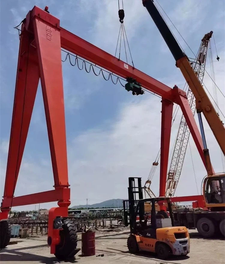 Single Girder Electric RTG Crane