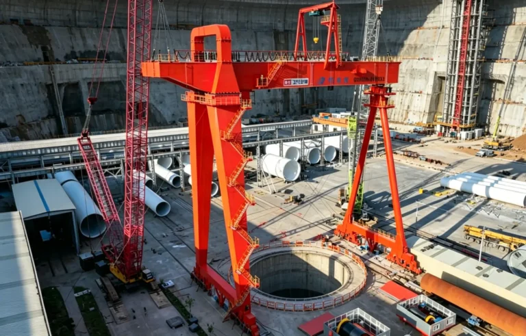 Single-Girder Hydropower Shaft Gantry Crane
