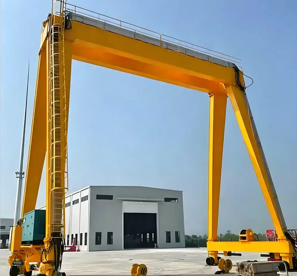ingle-girder RTG container crane