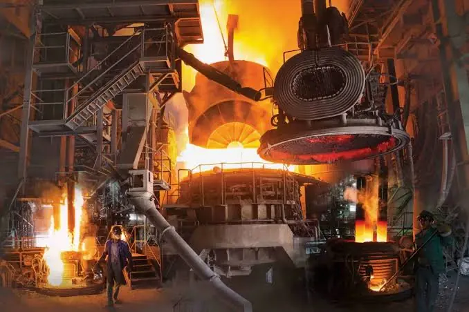 Blast Furnace and Converter Charging Area