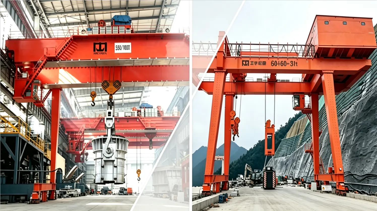 Difference Between EOT Crane And Gantry Crane