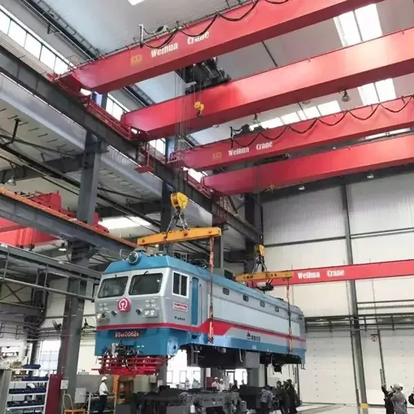 Double-Girder Bridge Crane for Rail Transit Rolling Stock Maintenance Base