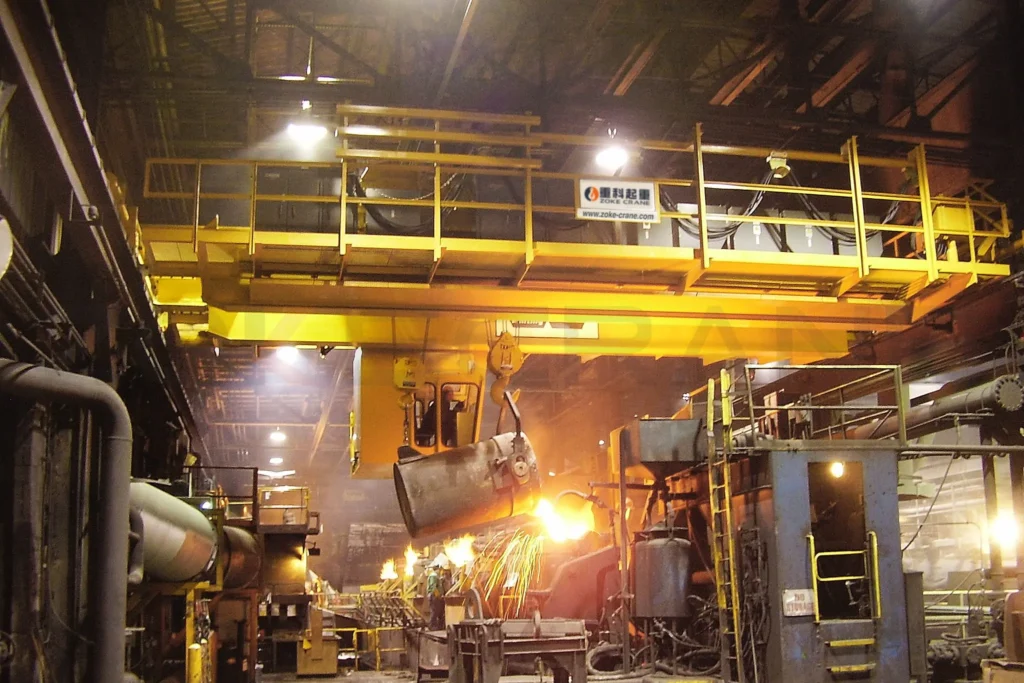 Metallurgical crane