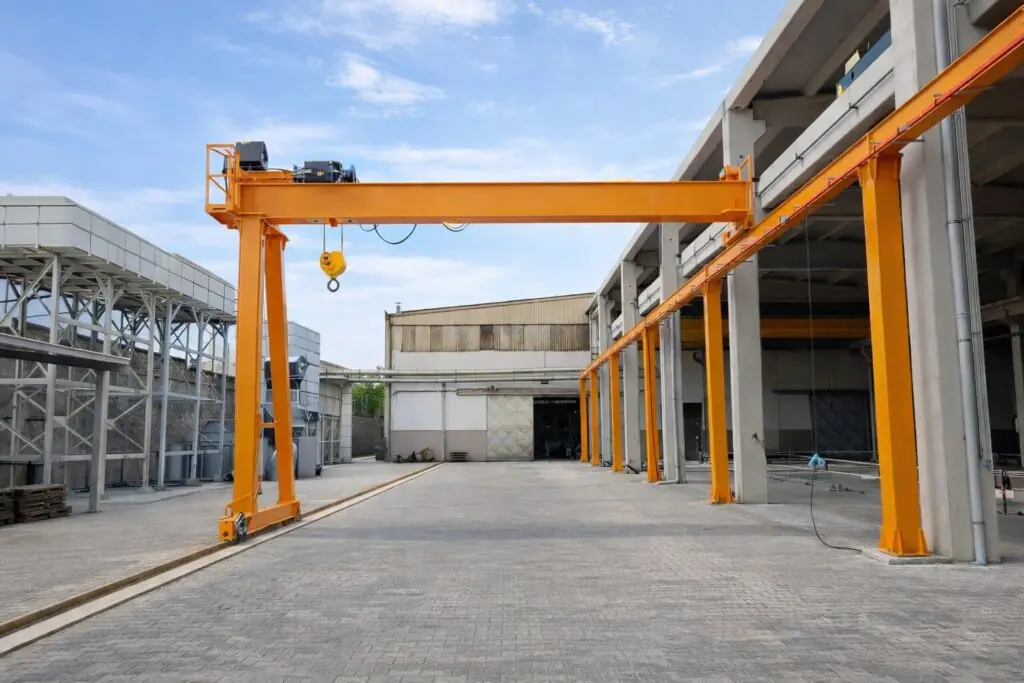 Single Girder Semi Gantry Crane