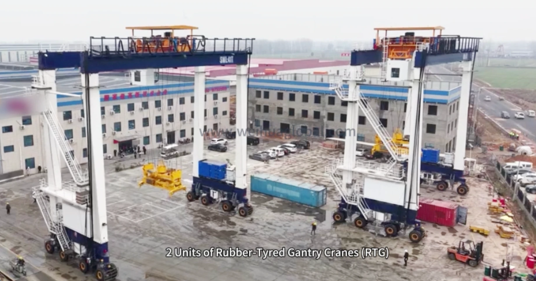 41t Rubber-Tyred Gantry Crane (RTG)