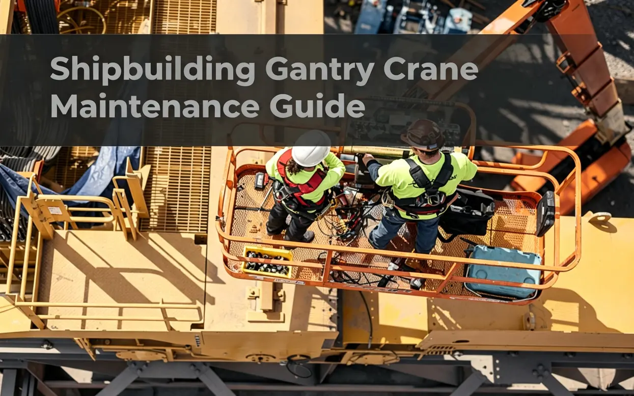 Shipbuilding Gantry Crane Maintenance