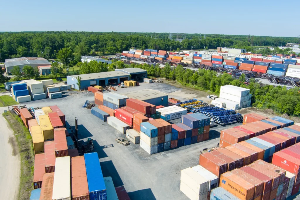 Temporary and Expanding Container Yards