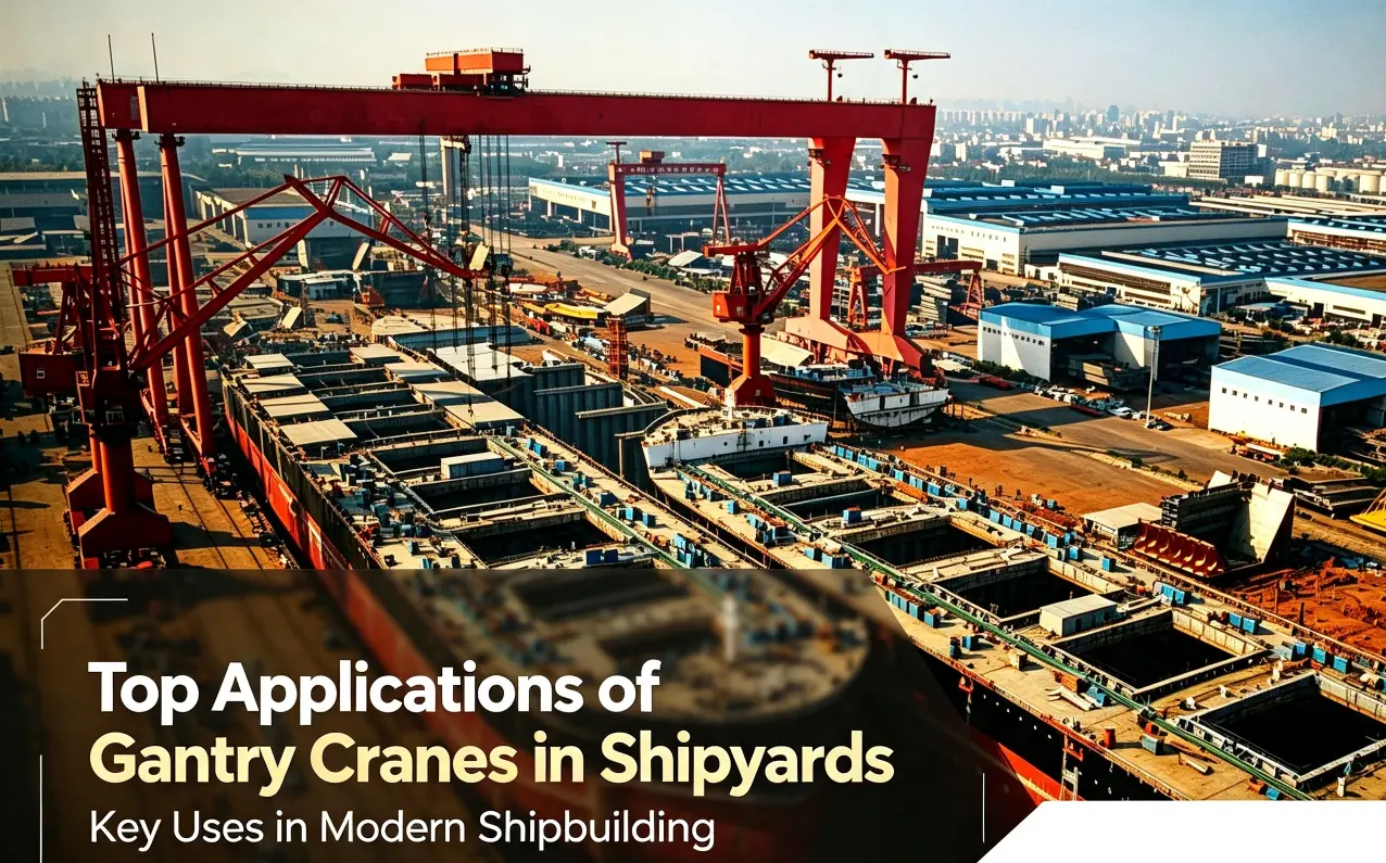 Top Applications of Gantry Cranes in Shipyards