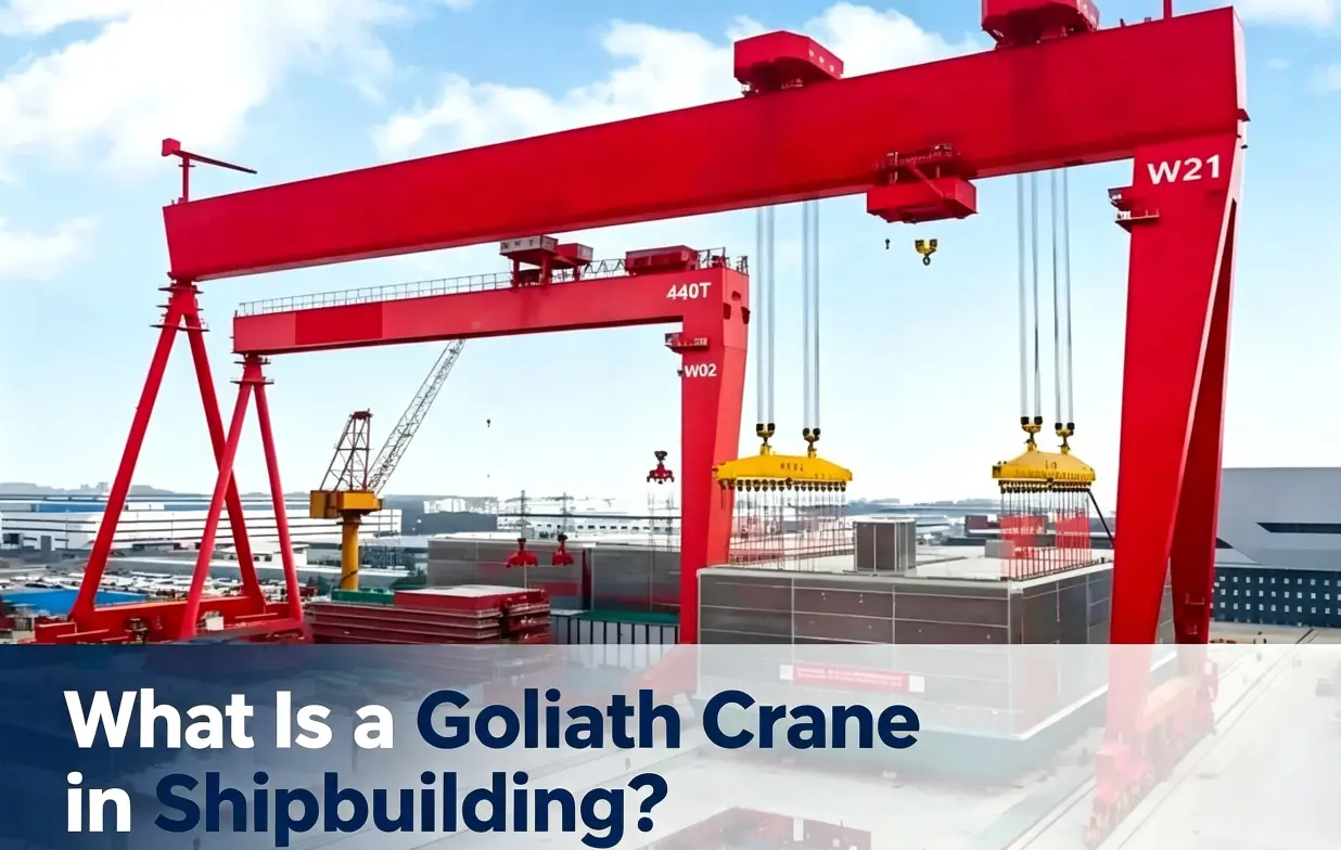 What Is a Goliath Crane in Shipbuilding