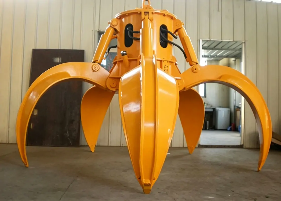 Hydraulic Orange Peel Grab Bucket