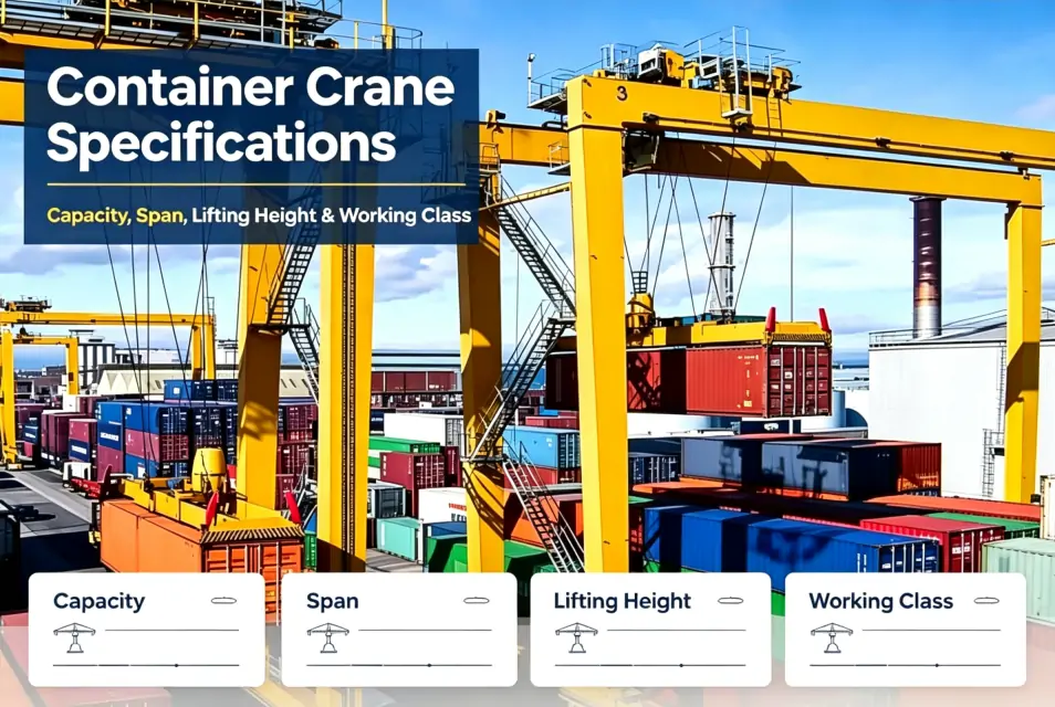 Container Crane Specifications