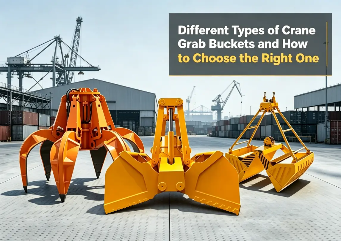 Different Types of Crane Grab Buckets and How to Choose the Right One