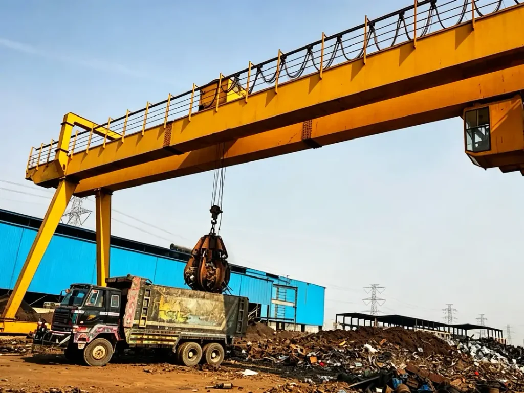 Gantry Crane Grab Bucket 1