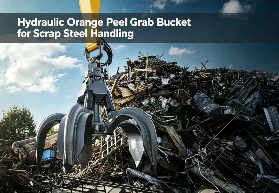Hydraulic Orange Peel Grab Bucket