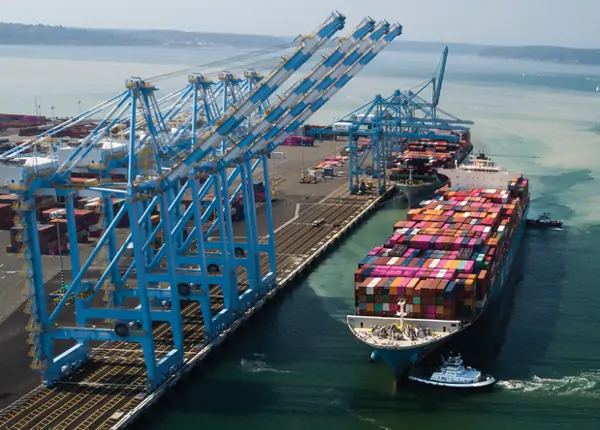 Seaport container terminals