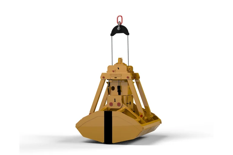 Two-Rope Mechanical Clamshell Grab