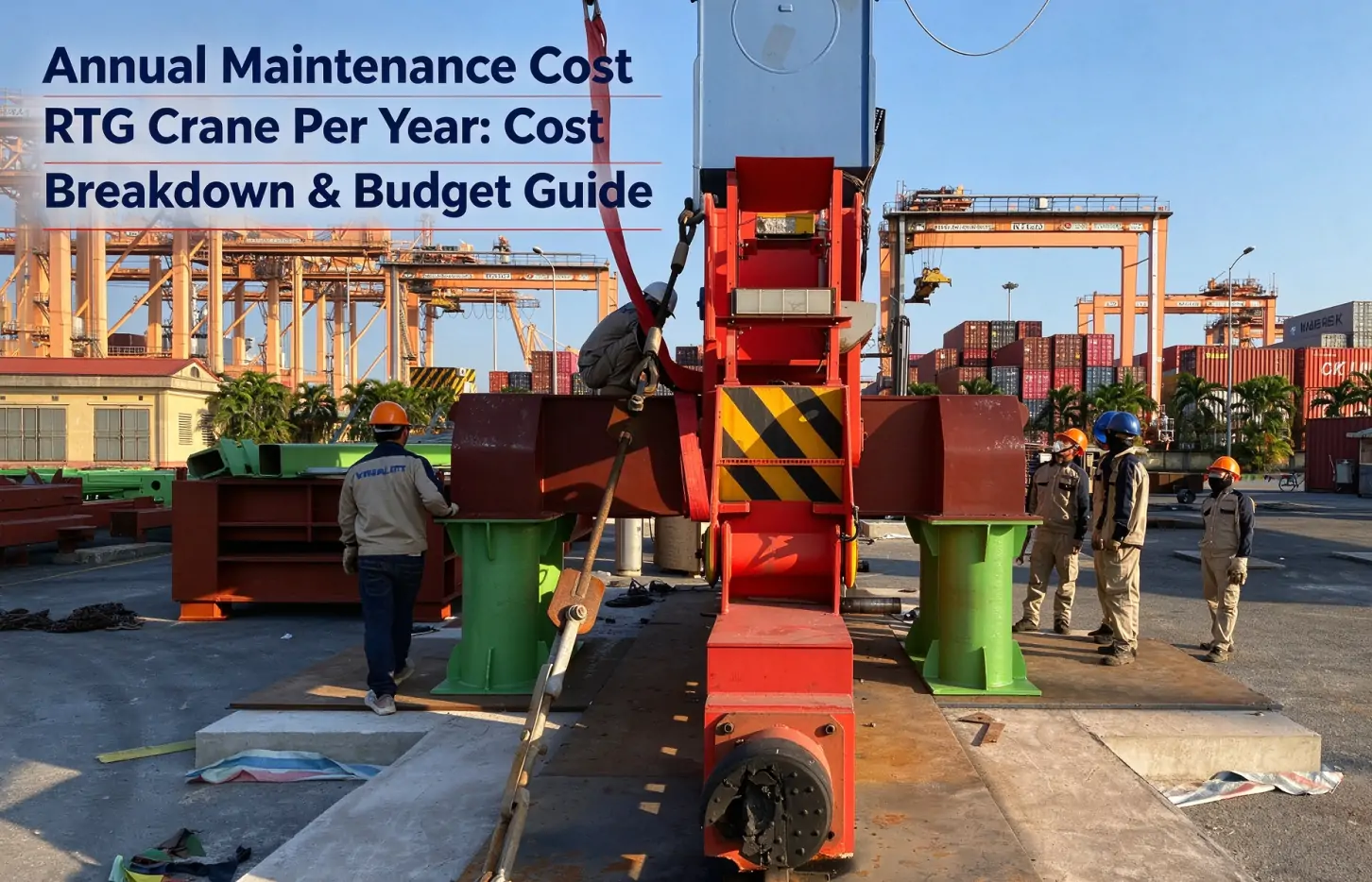 Annual Maintenance Cost RTG Crane Per Year